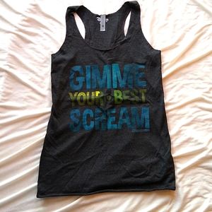 Monsters Inc give me your best scream tank from hot topic - XS NWOT